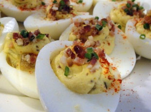 Bacon, Chive, & Deviled Eggs