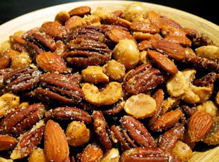Sweet And Savory Spiced Nuts