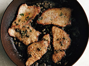 Veal Scallopini With Brown Butter And Capers